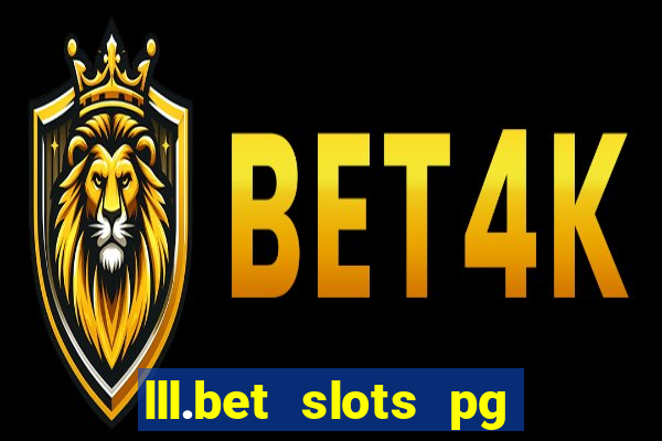 lll.bet slots pg online games